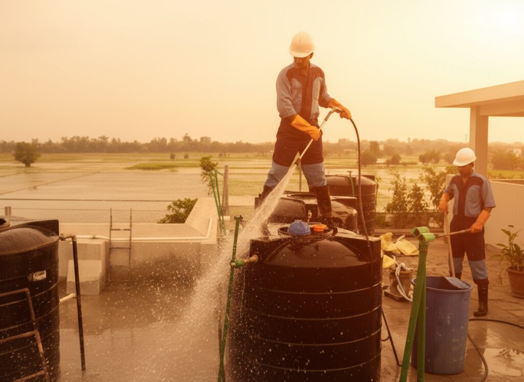 Professional Water Tank Cleaning Service in Jabalpur - Izak Home Services