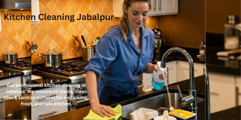 Professional kitchen cleaning and degreasing – Izak Home Services Jabalpur