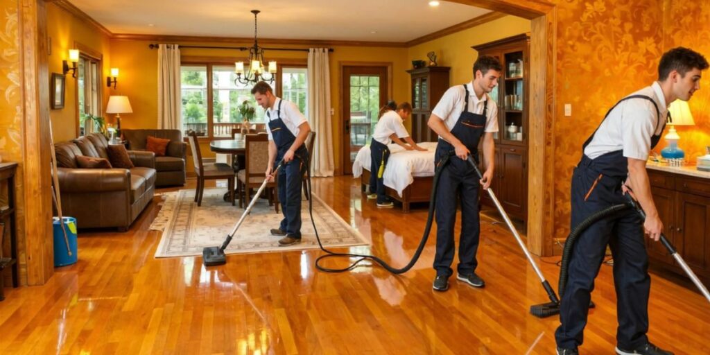 Home Deep Cleaning Team with Advanced Machines - Izak Home Services