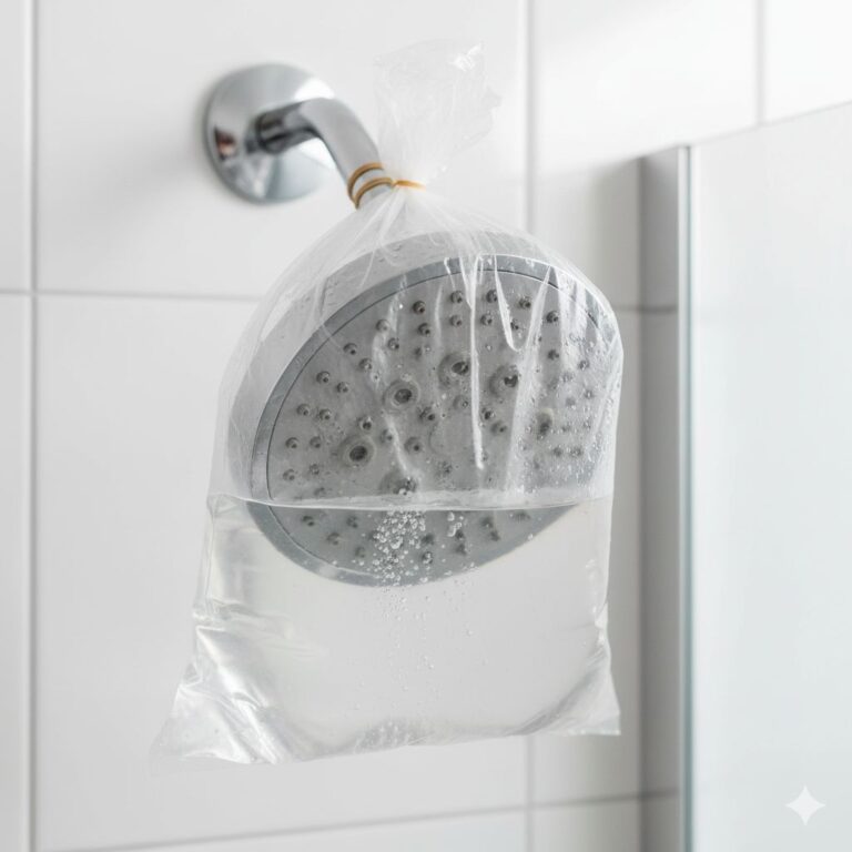 ✅ Step 3: Shower Head Descaling — Soft Flow Ko Powerful Banane Ka Trick