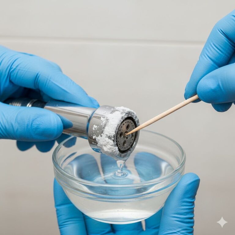 जेट, शावर और नल के बंद हो चुके छेद कैसे खोलें