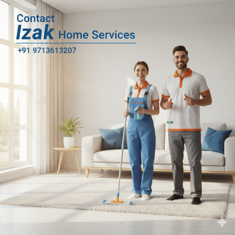 Contact Izak Home Services Jabalpur for home cleaning support