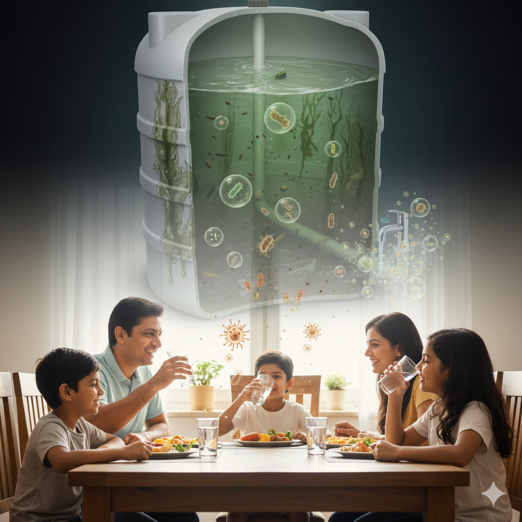 Health Risks of Unclean Water Tank