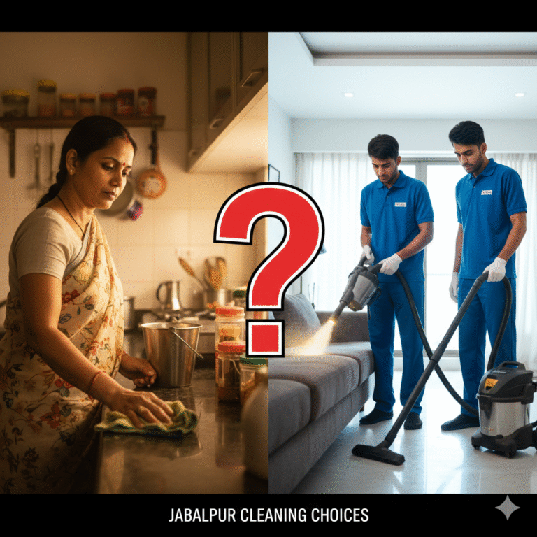 Maid vs Professional Cleaning