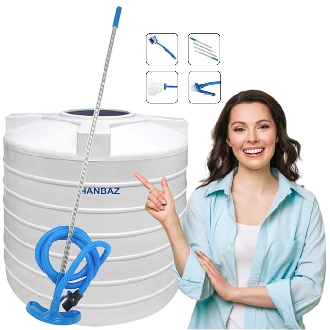 Maximum Cleaning for Large Tanks – Ensure Pure Water with The HANBAZ Large Water Tank Cleaner!