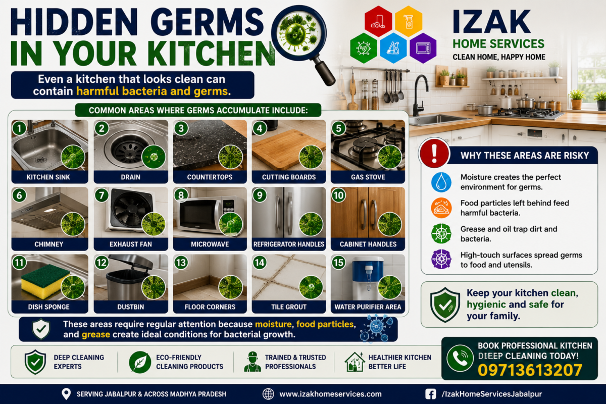 Hidden Germs in Your Kitchen
