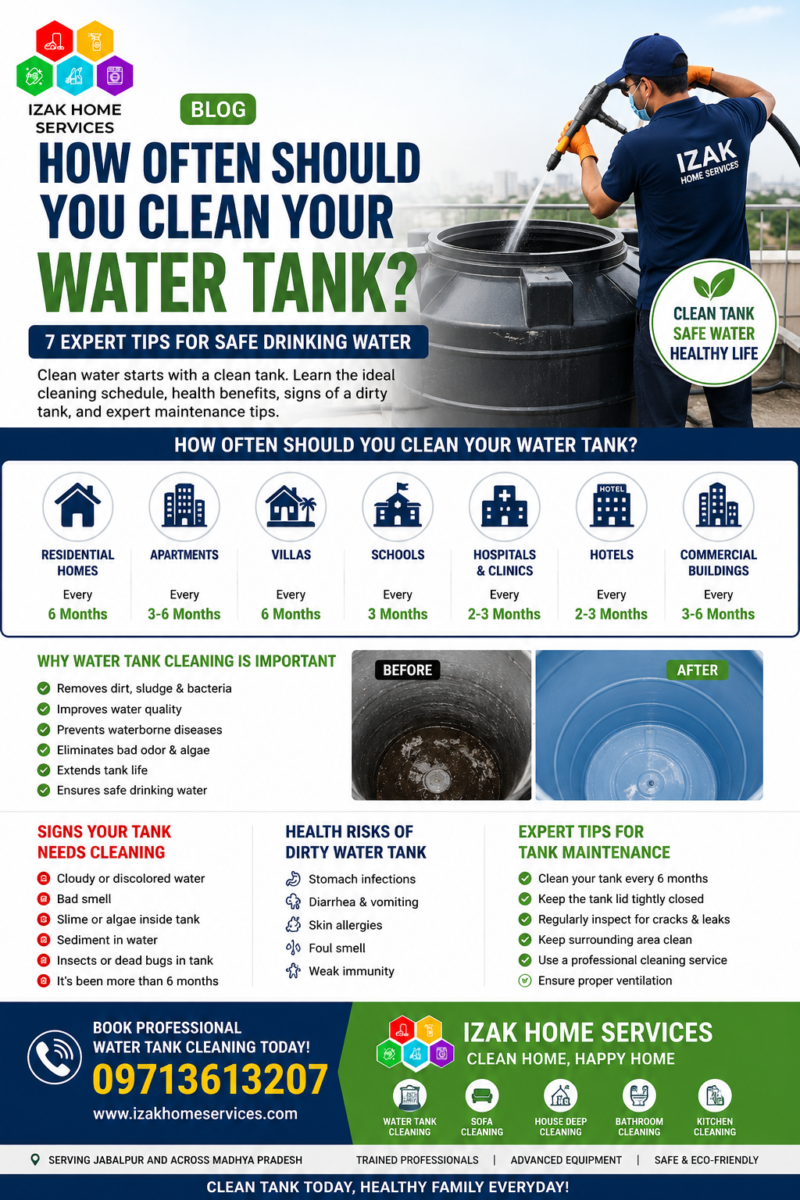 How Often Should You Clean Your Water Tank? 7 Expert Tips for Safe Drinking Water