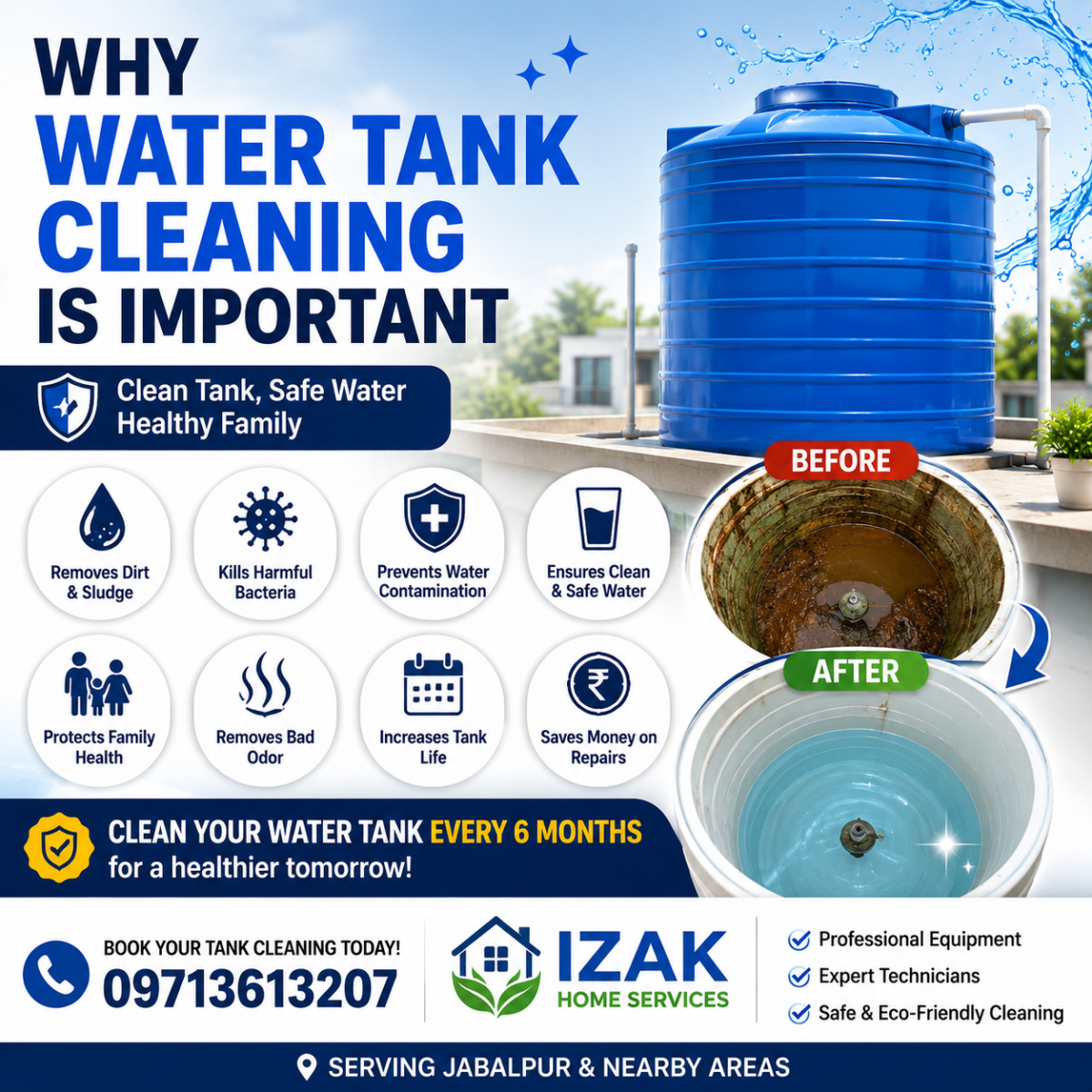 Why Water Tank Cleaning Is Important